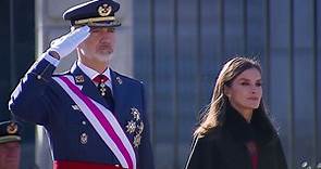 Desfile de la Pascua Militar con Felipe VI y Pedro Sánchez, en vídeo