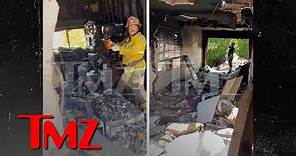 Anne Heche Crash Scene Video From Inside House that Caught Fire | TMZ
