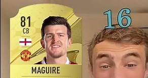 FIXING HARRY MAGUIRE’S FIFA 23 RATING | 99 OVR 😱🐐