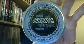 The Skoal Snus Original Review
