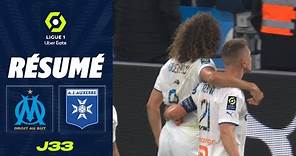 OLYMPIQUE DE MARSEILLE - AJ AUXERRE (2 - 1) - Résumé - (OM - AJA) / 2022-2023