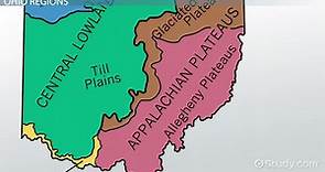 Major Geographic Features & Characteristics of Ohio
