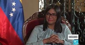 Delcy Rodríguez: “Esta es una extraña dictadura en la que los venezolanos asistimos a votar”