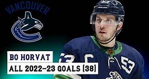 Bo Horvat (#53) All 38 Goals of the 2022-23 NHL Season