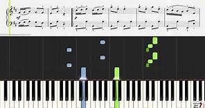 Musette by Johann Sebastian Bach - Piano Practice Video