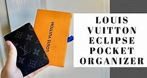 Louis Vuitton ECLIPSE Pocket Organizer Wallet Review & Unboxing (Virgil Abloh)