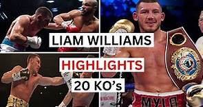 Liam Williams (20 KO's) Highlights & Knockouts