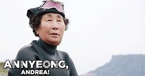The 80-Year Old Women Divers of Jeju | Annyeong, Andrea!