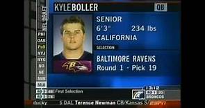 Ravens Select QB Kyle Boller (2003 NFL Draft)