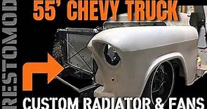 55’ Chevy Truck | Radiator & SPAL Electric Fans!