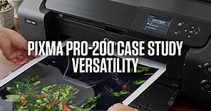 The new Canon PIXMA PRO-200 - Amazing versatility