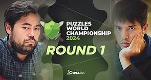 Who Will Solve Fastest? Ft. Hikaru, Bok, Rosen | Puzzle Rush Royale | Puzzle World Championship 2024