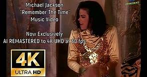 Michael Jackson - Remember The Time (Official Music Video) in actual 4K 60fps