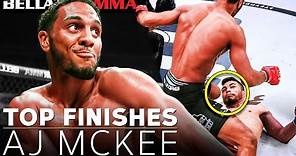 A.J. McKee's TOP 10 Fight Finishes | Bellator MMA