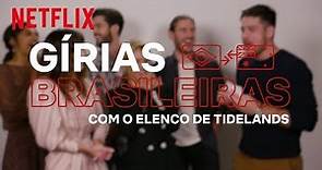 Marco Pigossi apresenta gírias brasileiras ao elenco de Tidelands | Netflix