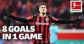 Crazy 8 Goal Game in Leverkusen! | Patrik Schick with 4 Goals