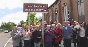 Stretch of Route 21 in Canandaigua named after Korean War veteran Ralph Calabrese