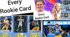 Every Justin Herbert Rookie Card W/ Price Pop Count & More