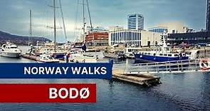 Norway Walks 4K: Bodø - A Walking Tour of Northern Norway's Second Biggest City
