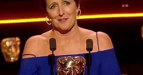 Fiona Shaw Accepts 2019 BAFTA Award for Best Supporting Actress