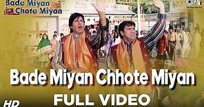 Bade Miyan Chote Miyan - Title Track | Bade To Bade Miyan Chote Miyan Subhanallah