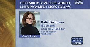 Washington Journal-Katia Dmitrieva on Rise in Unemployment