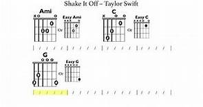 Shake It Off - Taylor Swift Guitar Play Along