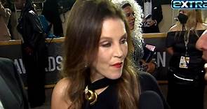 Video shows Lisa Marie Presley on the Golden Globes red carpet