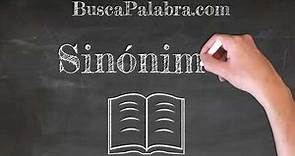 SINÓNIMOS | Tipos de Sinónimos | Diccionarios de Sinónimos