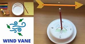 HOW TO MAKE A WIND VANE | Wind vane - School Project | Step by step instructions on making wind vane