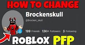 HOW To Change Your ROBLOX Profile Picture