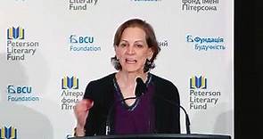 2023 — Anne Applebaum — Keynote Remarks, Peterson Literary Fund