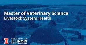 Master of Veterinary Science Degree at Illinois