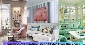 Evolution of Furniture Brand Styles Over the Years