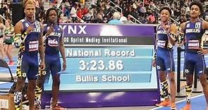 Bullis School Sets A CRAZY Boys Sprint Medley Relay High School National Record At The VA Showcase!