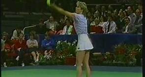 Chris Evert & Martina Navratilova's 2nd Graphite Racket match: 1984 Virginia Slims!