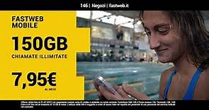 150 GB a 7.95€ al mese con Fastweb Mobile