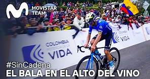 #SinCadena: Alejandro Valverde en El Alto del Vino | Tour Colombia 2024 | Movistar Team