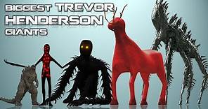 15 Biggest Trevor Henderson Monsters Explained