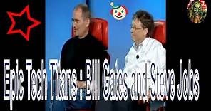 Epic Tech Titans : Bill Gates Vs. Steve Jobs 2007 Interview Highlights