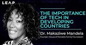 #LEAP22 | Dr. Makaziwe Mandela (House of Mandela Foundation) on Tech in Developing Countries
