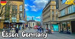 Walking tour in Essen, Germany 🇩🇪 4K 60fps