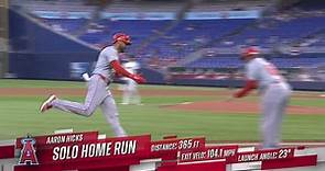 April 2: Aaron Hicks Solo Home Run