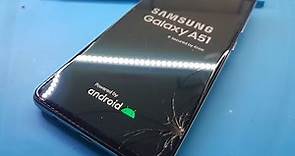 Samsung Galaxy A51 cambio de cristal glass sin abrir equipo