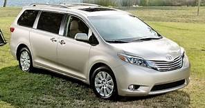 2015 Toyota Sienna Start Up and Review 3.5 L V6