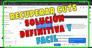 Recuperar cuts - solucion definitiva