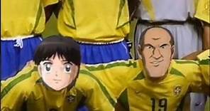 Formazione Brasile finale coppa Del Mondo 2002. Brasil Holly&Benji squad. #brasil #football