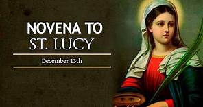 NOVENA TO ST. LUCY | DAY 1