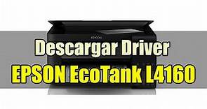 Descargar e Instalar Driver EPSON EcoTank L4160