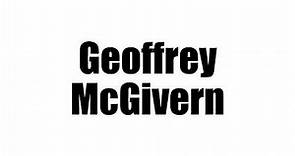Geoffrey McGivern Biography